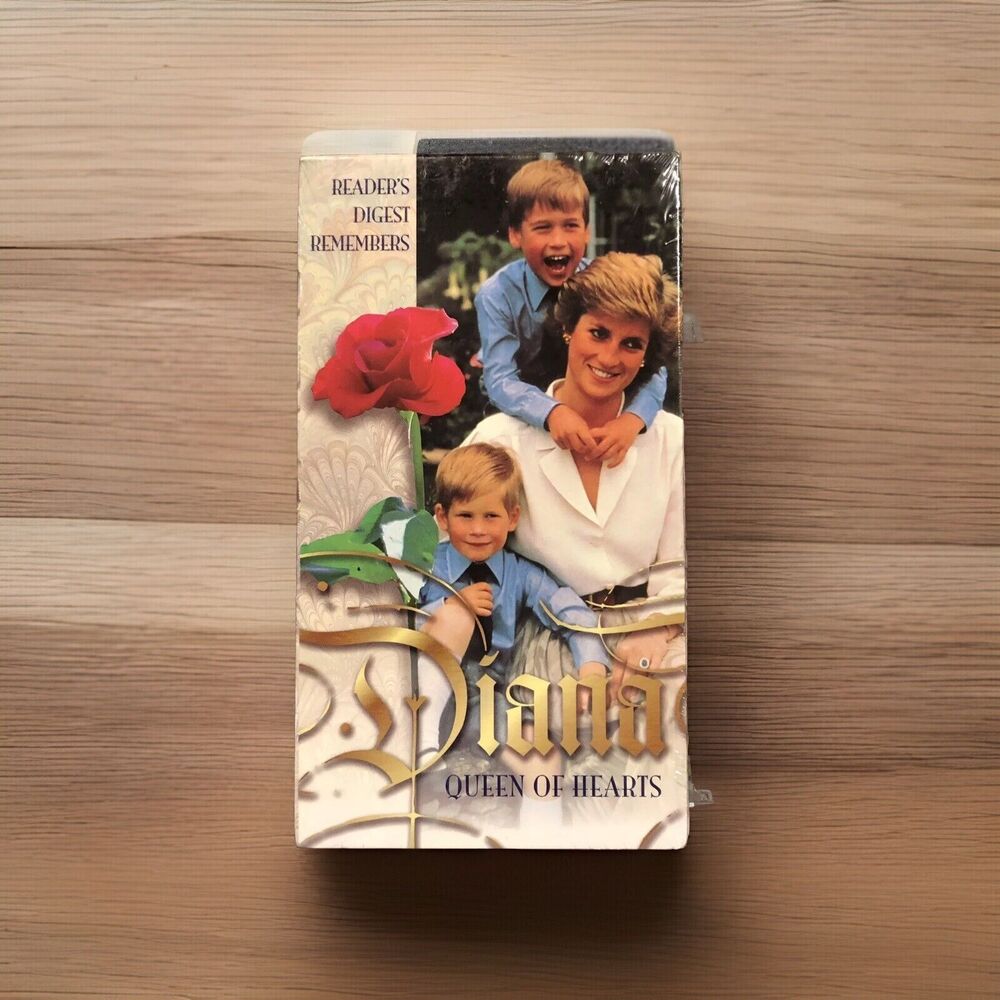 Diana Queen of Hearts VHS Movie Reader's Digest Remembers NEW SEALED OOP